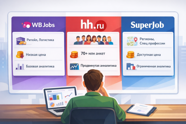 WB Jobs vs hh.ru vs SuperJob: где искать кандидатов в 2026