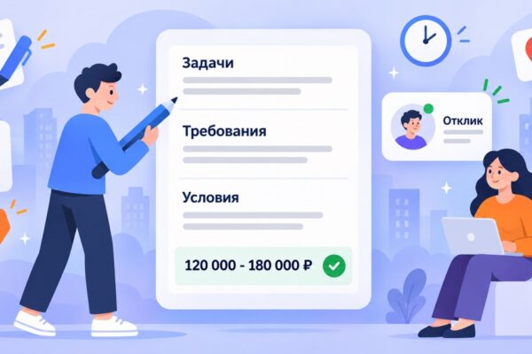 Как написать вакансию: структура, шаблон и примеры