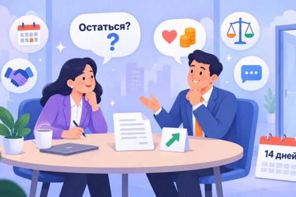 Как удержать сотрудника, который собрался уходить: разговор, контроффер и когда отпустить