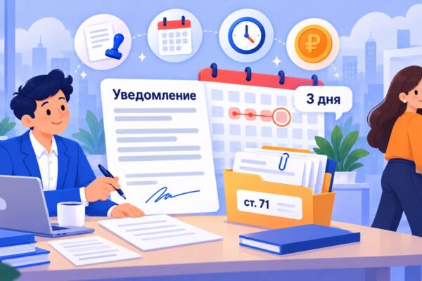 Увольнение на испытательном сроке: порядок для работодателя в 2026 году