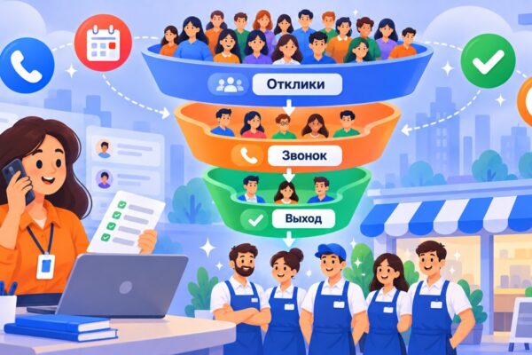 Массовый подбор персонала: гайд для малого бизнеса