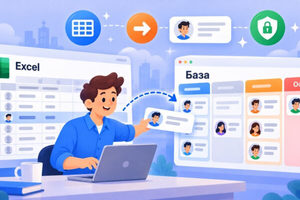 Как перенести базу кандидатов из Excel в CRM
